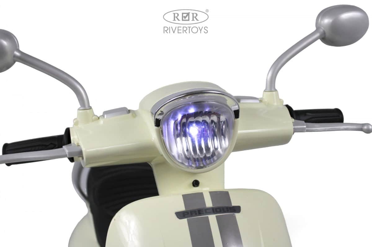 картинка Детский электромотоцикл Z222ZZ серый 