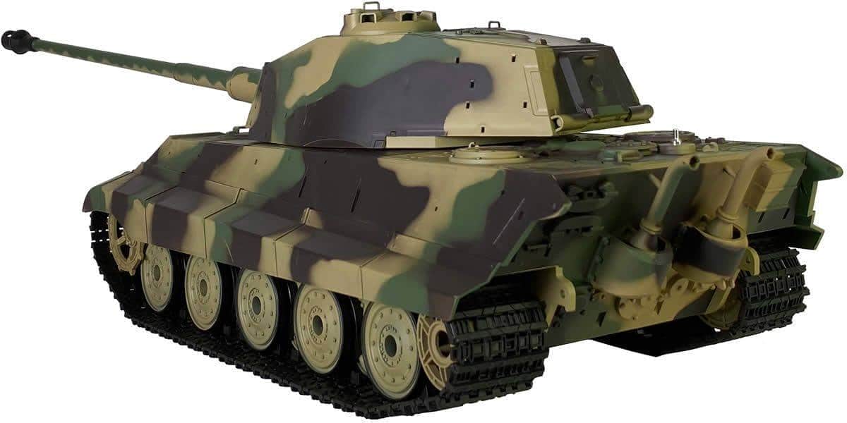 картинка Радиоуправляемый танк Heng Long King Tiger S version V7.0 масштаб 1:16 - 3888A-1-Upg-V7 