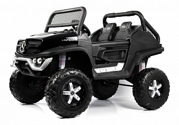 картинка Детский электромобиль Mercedes-Benz Unimog Concept (P555BP) черный глянец 