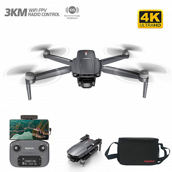 картинка Радиоуправляемый квадрокоптер SYMA W4 FPV GPS 4K 5G 3KM - SYMA-W4 