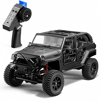 картинка Радиоуправляемый внедорожник Wrangler 4WD 1:12 - MN-128-BLACK 