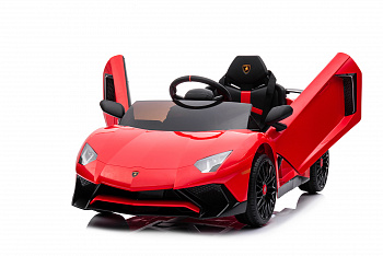 картинка Детский электромобиль Lamborghini Aventador SV Roadster 2WD 12V - BDM0931-RED 