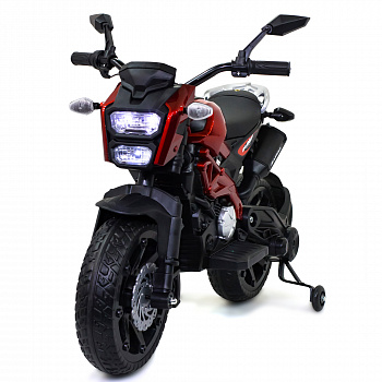 картинка Детский электромотоцикл Harley Davidson (12V, EVA, ручка газа) - DLS01-SP-RED 