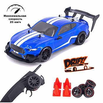 картинка Радиоуправляемая машина для дрифта Ford Mustang 4WD 1:14 - RC-19D 