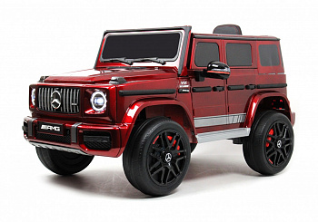 картинка Детский электромобиль Mercedes-Benz G63 (K999KK) вишневый глянец 