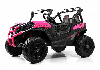 картинка Детский электромобиль K777KK LUX 4WD розовый 