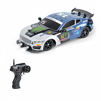 картинка Радиоуправляемая машина для дрифта HB Ford Mustang (4WD, свет, пар, акб, 1:16) - SC16A05-1 