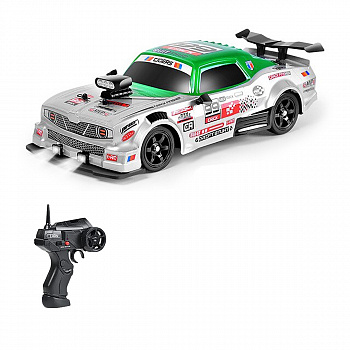картинка Радиоуправляемая машина для дрифта HB Ford Mustang (4WD, свет, пар, акб, 1:16) - SC16A08-1 