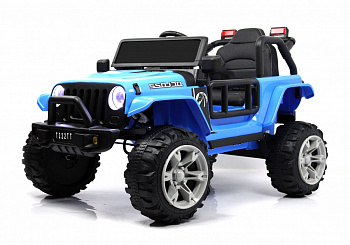 картинка Детский электромобиль T222TT 4WD синий 