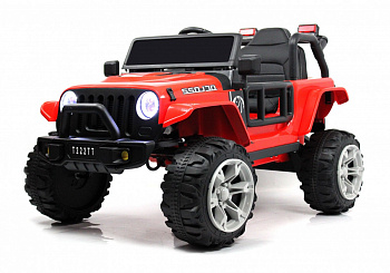 картинка Детский электромобиль T222TT 4WD красный 