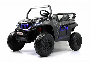 картинка Детский электромобиль T777TT 4WD черный Spider 
