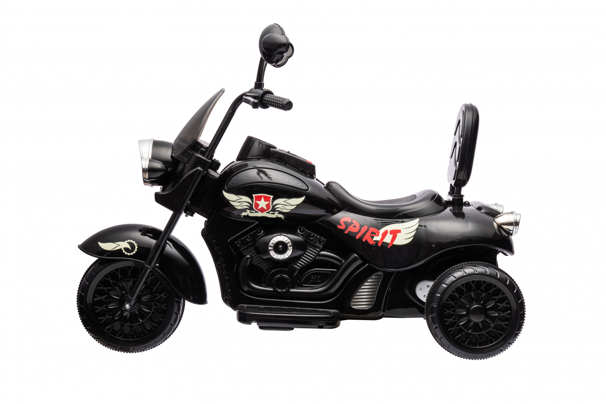 картинка Детский трицикл / чоппер Harley 12V - HL800-BLACK 
