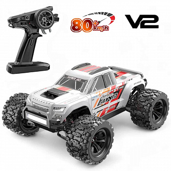 картинка Радиоуправляемый монстр MJX Hyper Go V2 Brushless 4WD 1:10 - MJX-10208-V2-WHITE 