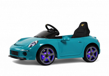 картинка Детский электромобиль Porsche 911 RUF (A444AA) синий 