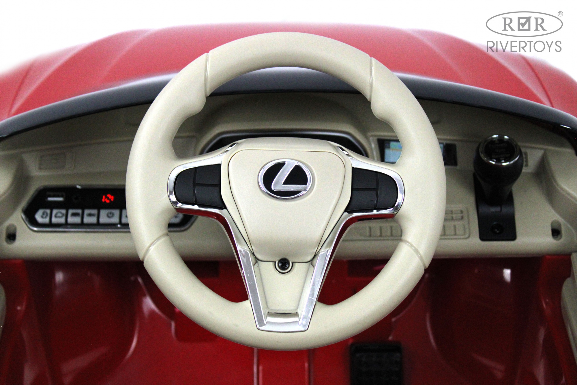 картинка Детский электромобиль Lexus LC 500 (JE1618) красный 