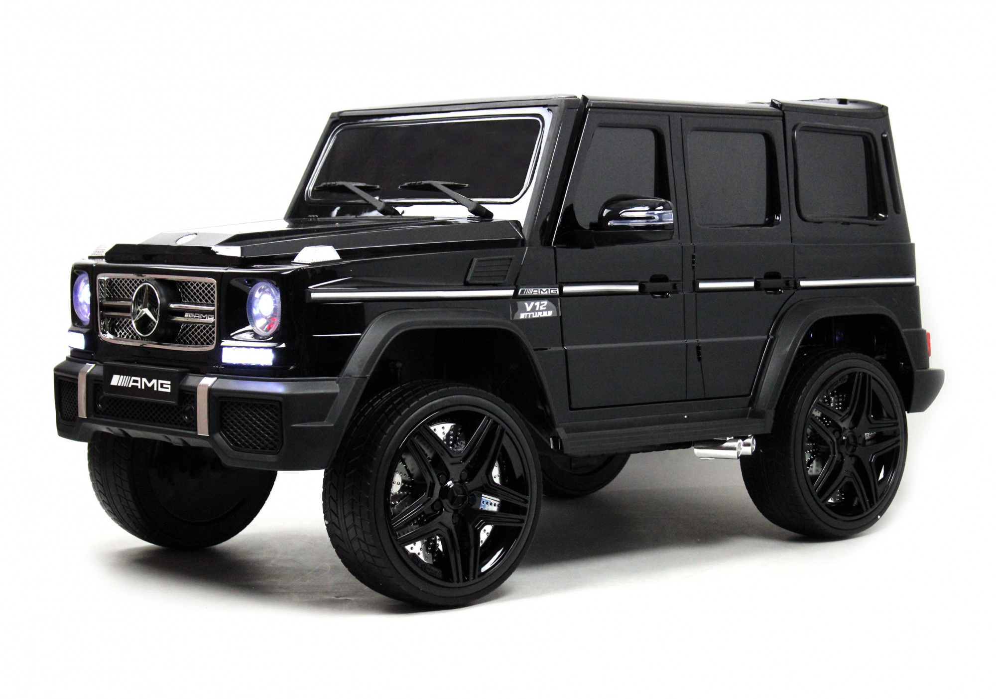 картинка Детский электромобиль Мercedes-Benz AMG G65 4WD черный 