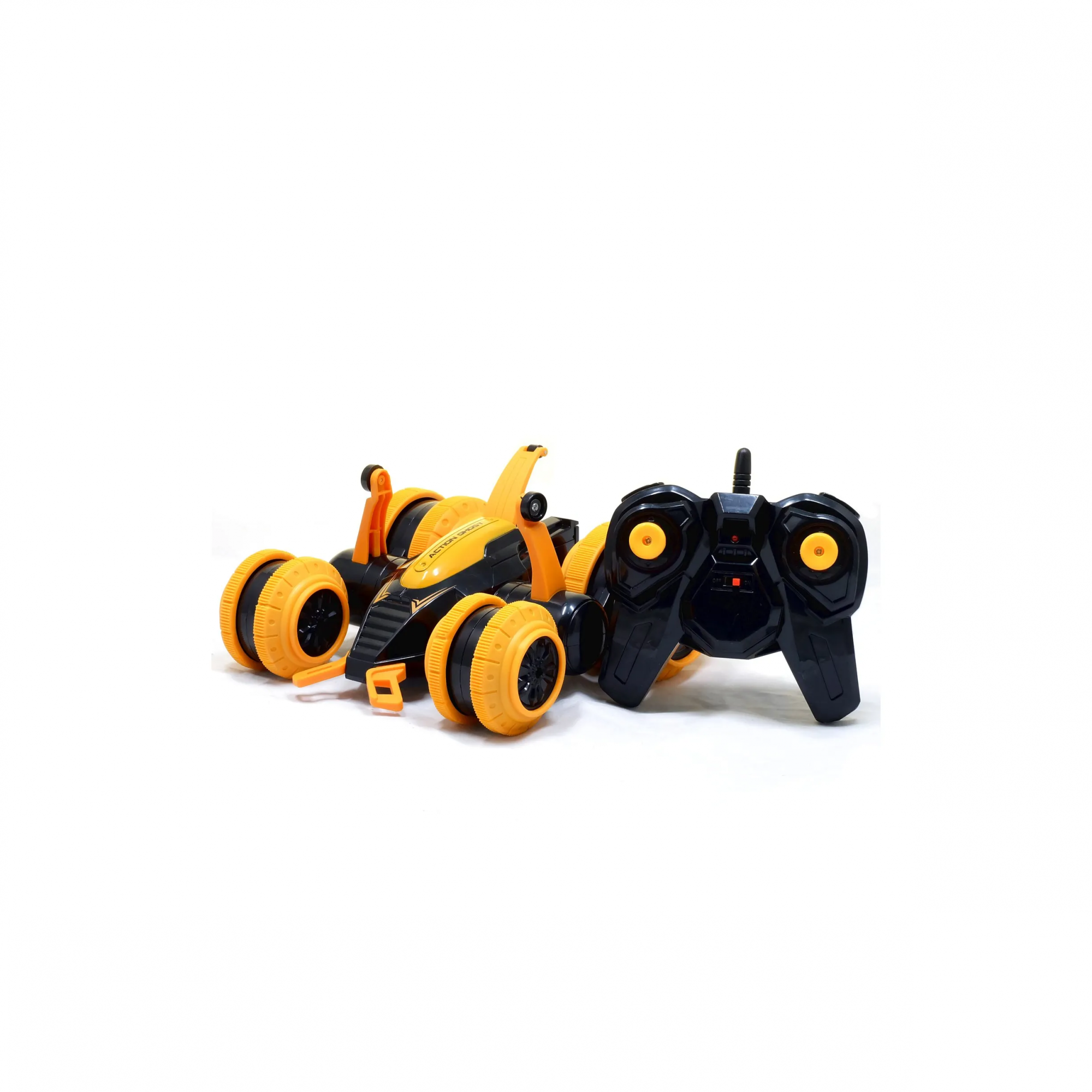 картинка Радиоуправляемая трюковая желтая машинка Storm Mekbao 2.4G - 5588-616-YELLOW 