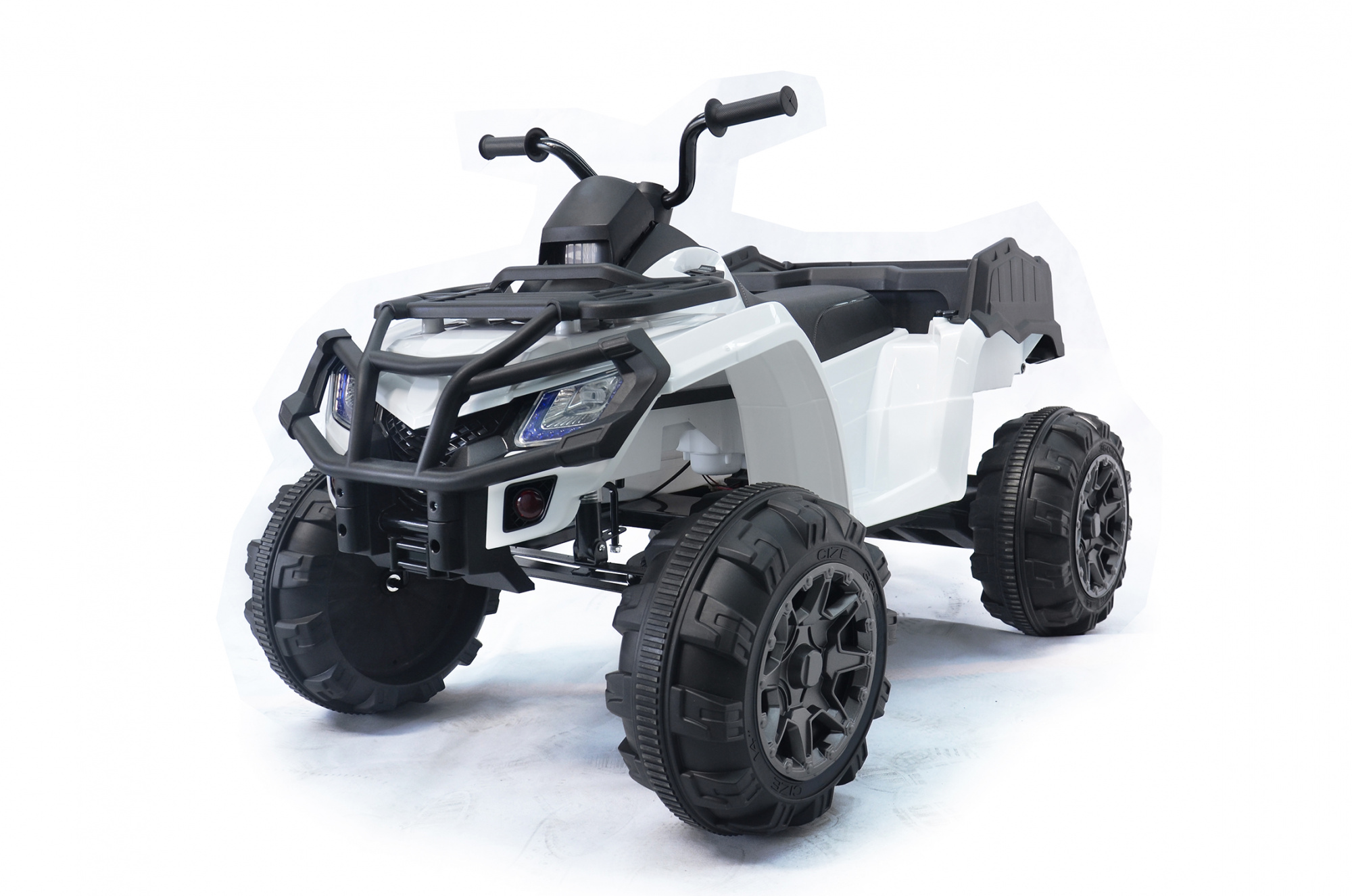 картинка Детский квадроцикл Grizzly Next White 4WD с пультом управления 2.4G - BDM0909 