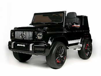 картинка Детский электромобиль Mercedes-Benz G63 AMG BLACK 12V - BBH-0002-BLACK 