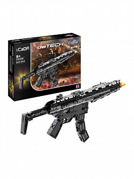 картинка Конструктор Cada deTech Пулемет MP5, 617 деталей - C81006W 