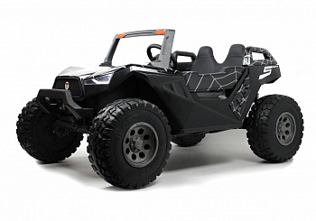 картинка Детский электромобиль A707AA LUX 4WD черный Spider 