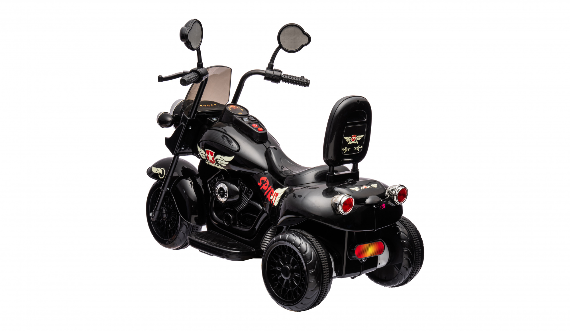 картинка Детский трицикл / чоппер Harley 12V - HL800-BLACK 