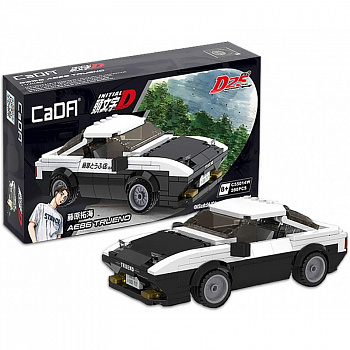 картинка Конструктор CADA автомобиль AE86 Trueno, 280 элементов - C55014W 