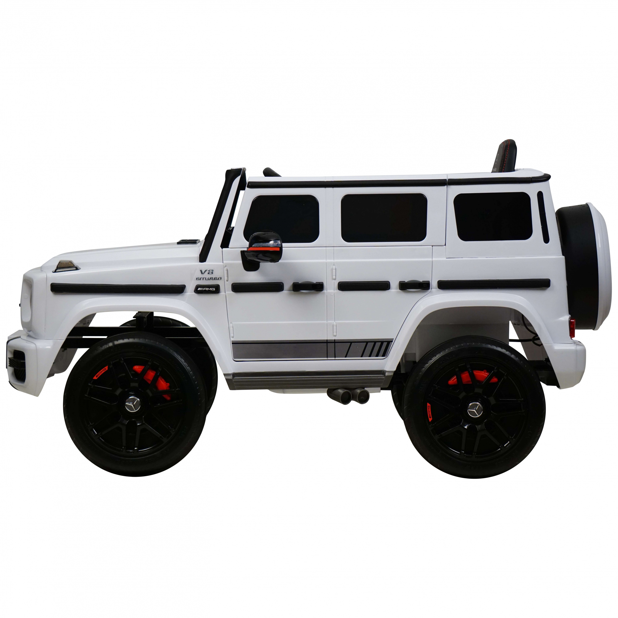картинка Электромобиль Mercedes-Benz G63 AMG 12V с высокой дверью - BBH-0002H-WHITE 