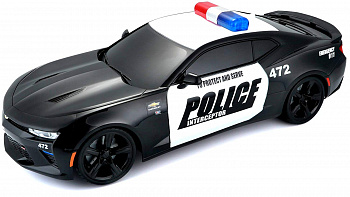 картинка Радиоуправляемая машина Chevrolet Camaro Полиция (с мигалками) 1:14 - 81276 