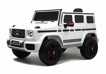 картинка Детский электромобиль Mercedes-Benz G63 (K999KK) белый 
