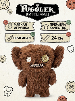 картинка Мягкая игрушка FUGGLER Мрачный Бурчало - 15708J 