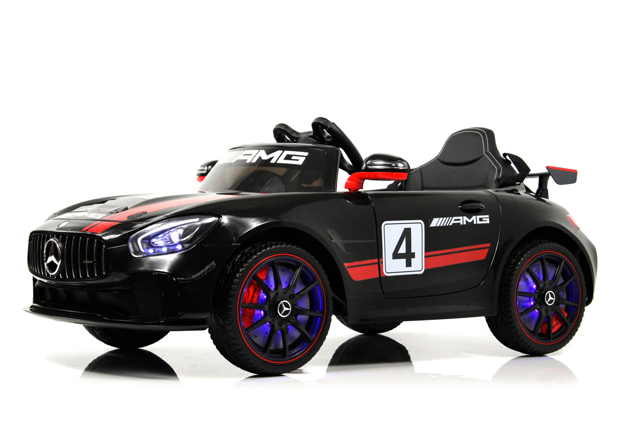 картинка Детский электромобиль Mercedes-Benz (A007AA) черный 