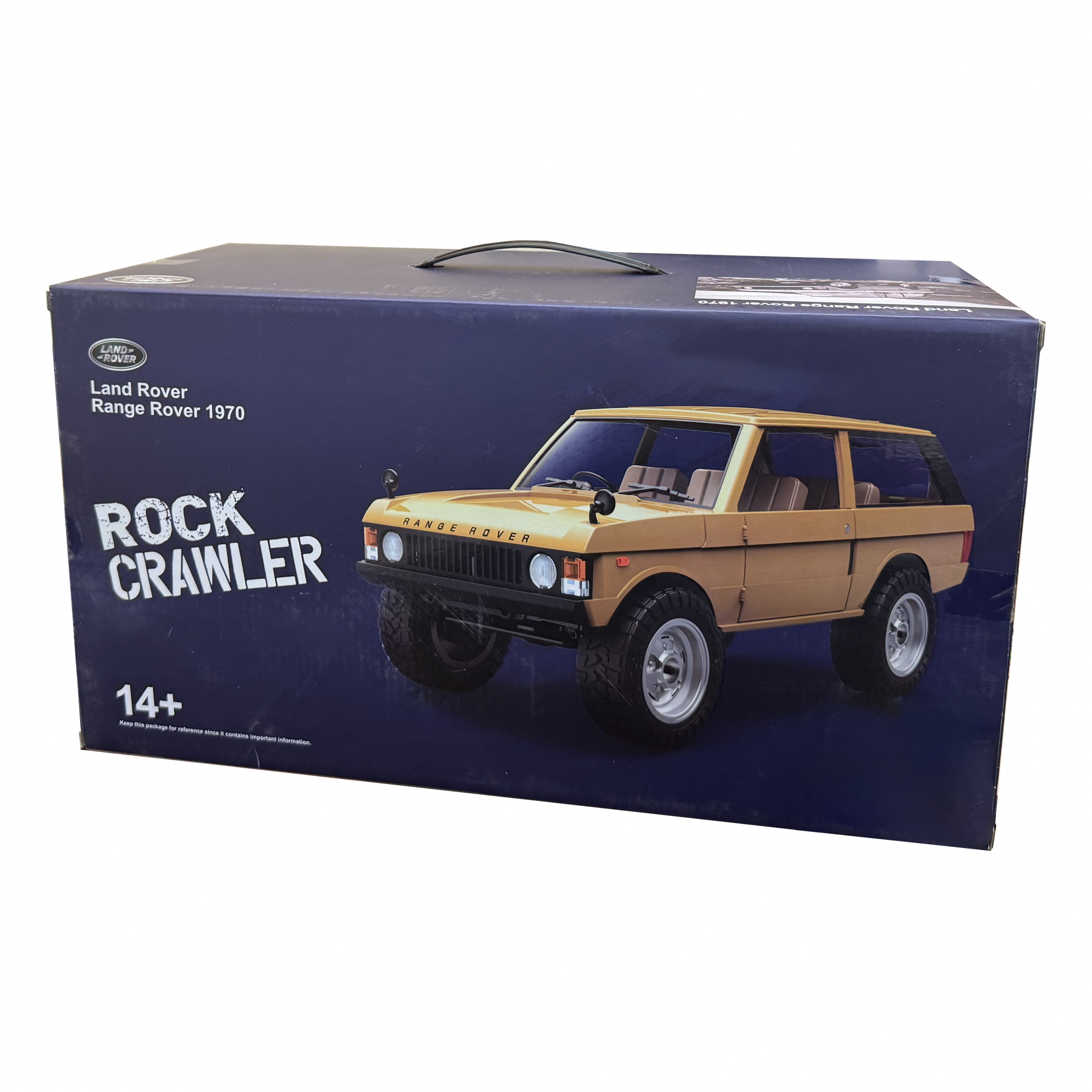 картинка Радиоуправляемый краулер Range Rover 4WD 1:12 MN-168-BLUE 