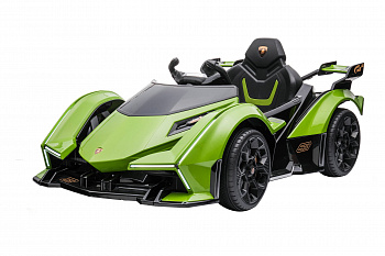 картинка Детский электромобиль Lamborghini V12 Vision Gran Turismo 4WD 12V - HL528-LUX-GREEN 