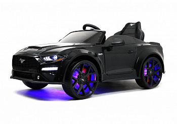 картинка Детский электромобиль Ford Mustang GT (A222MP) черный 