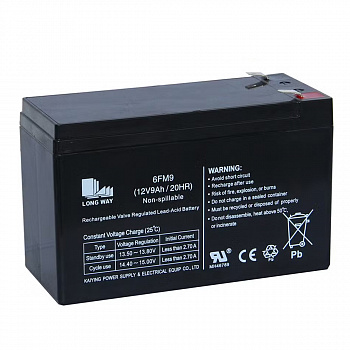 картинка Аккумулятор Long Way 12V9Ah/20Hr - LW-6FM9 