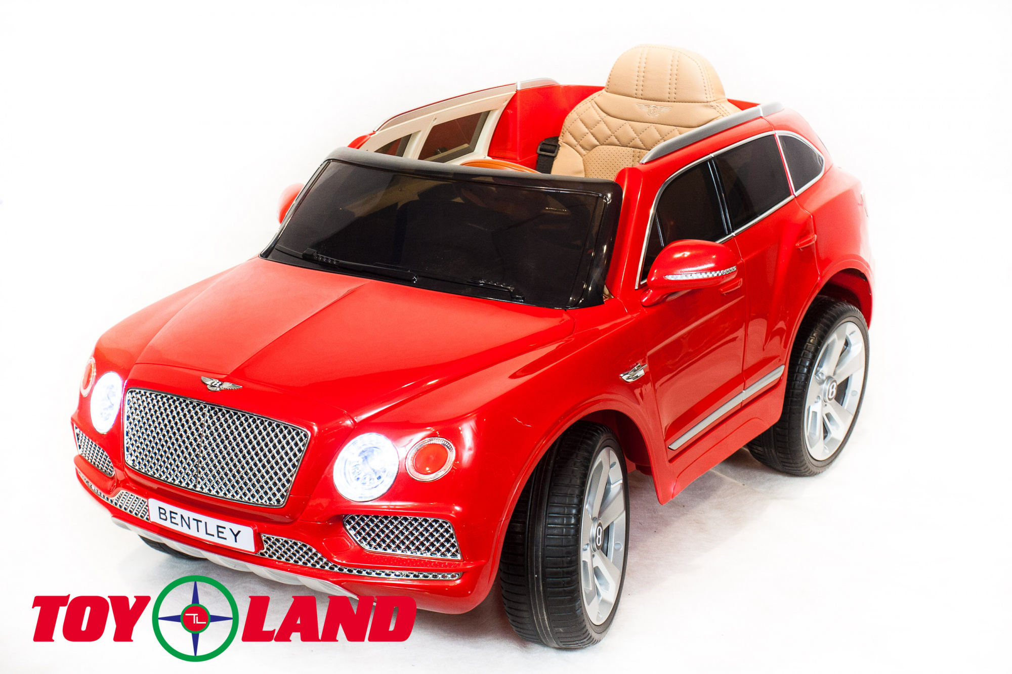 картинка Джип Bentley Bentayga Красный 