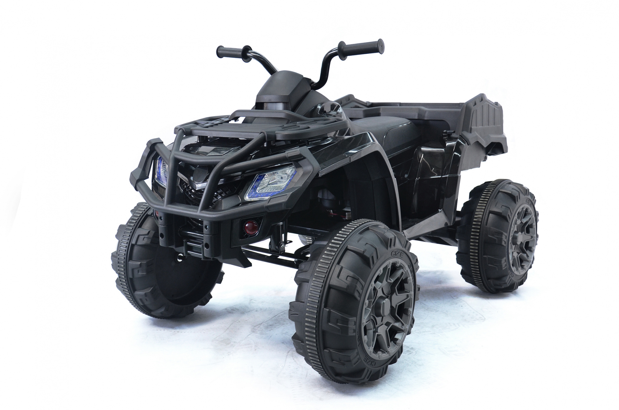 картинка Детский квадроцикл Grizzly Next Black 4WD с пультом управления 2.4G - BDM0909 