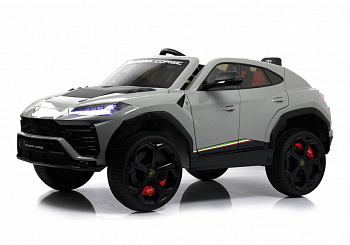 картинка Детский электромобиль Lamborghini Urus (E777EE) серый 
