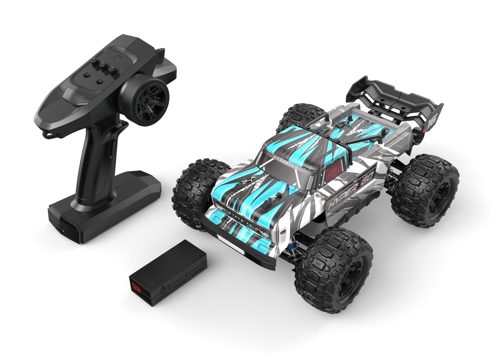 картинка Радиоуправляемый трагги MJX Hyper Go 4WD GPS 1:16 2.4G - MJX-H16P 