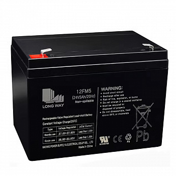 картинка Аккумулятор Long Way 24V5Ah/20Hr - LW-12FM5 