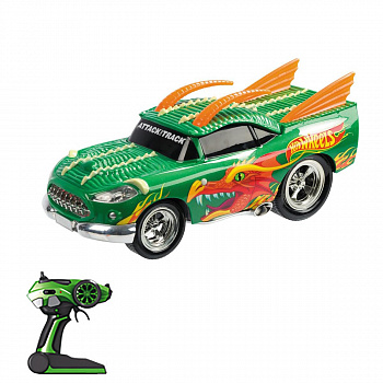 картинка Радиоуправляемая машина Дракон из серии Muscle Car (свет, звук, 1:16) - MK8028B-GREEN 