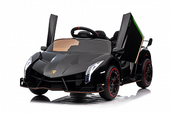 картинка Детский электромобиль Lamborghini Veneno Mini 4WD 12V - XMX615B-BLACK-PAINT 