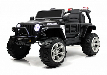 картинка Детский электромобиль T222TT 4WD черный 