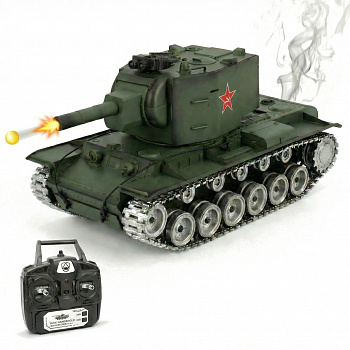 картинка Радиоуправляемый танк R-WINGS Советский КВ-2 - RWG021-845PRO 