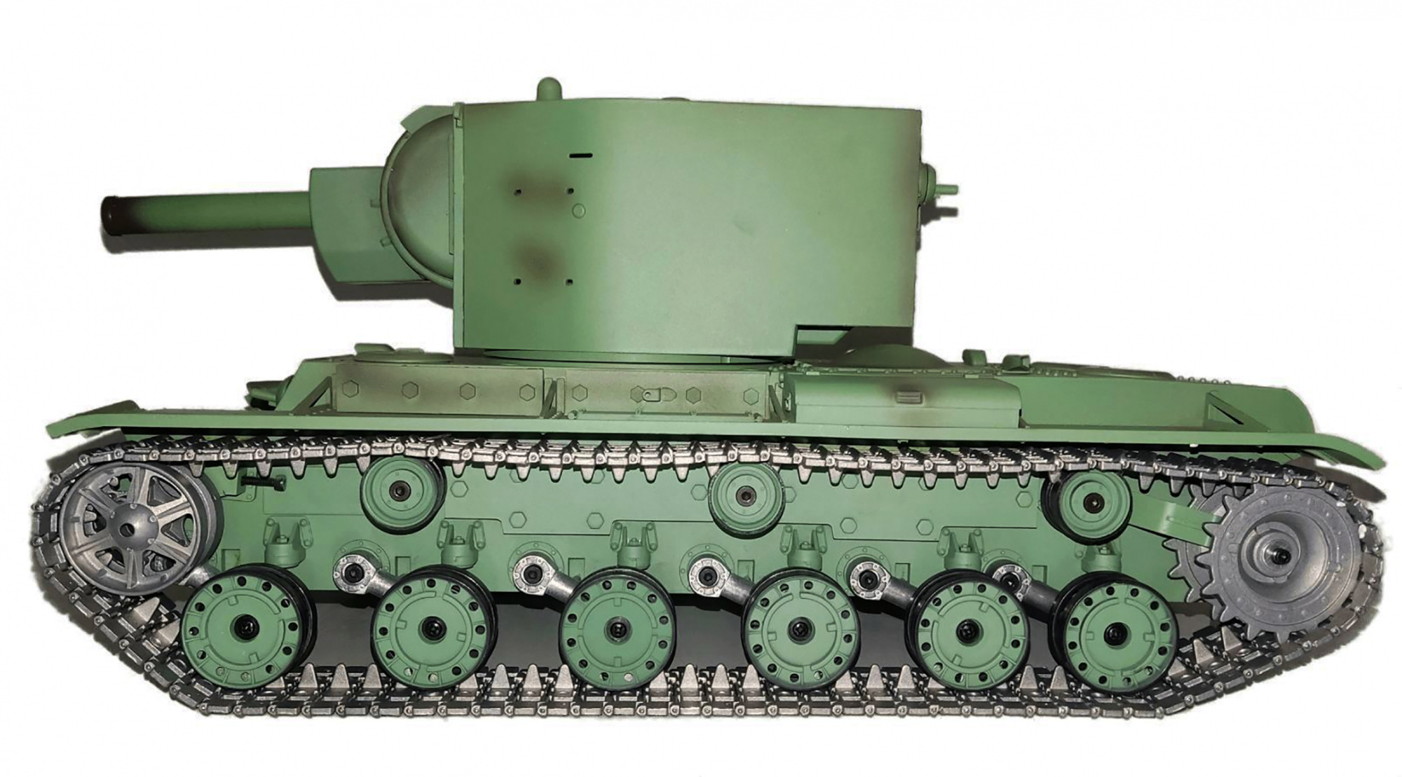 картинка Радиоуправляемый танк Heng Long KV-2 (Россия) MS version V7.0 масштаб 1:16 - 3949-1UpgA V7.0 