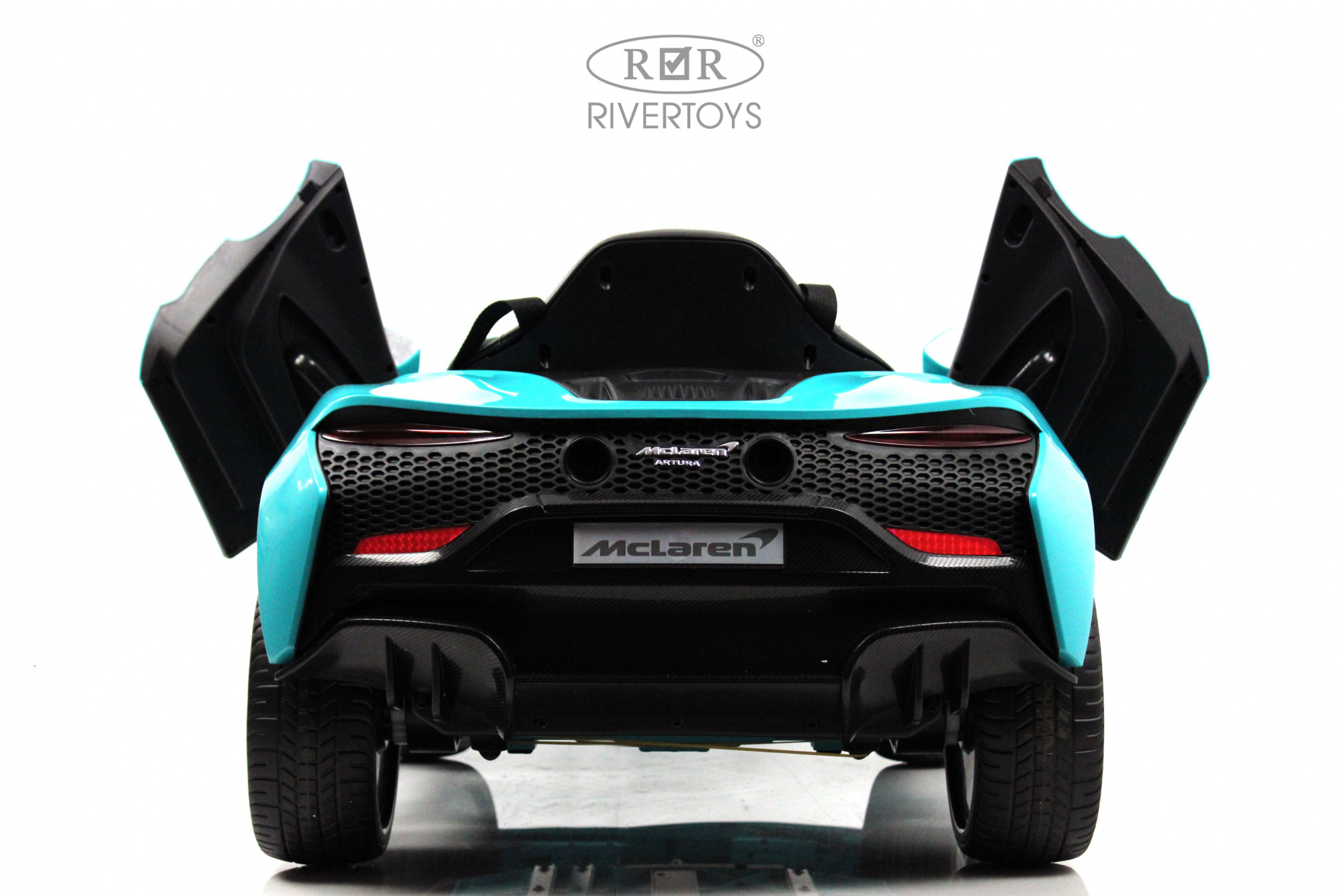 картинка Детский электромобиль McLaren Artura (P888BP) голубой 