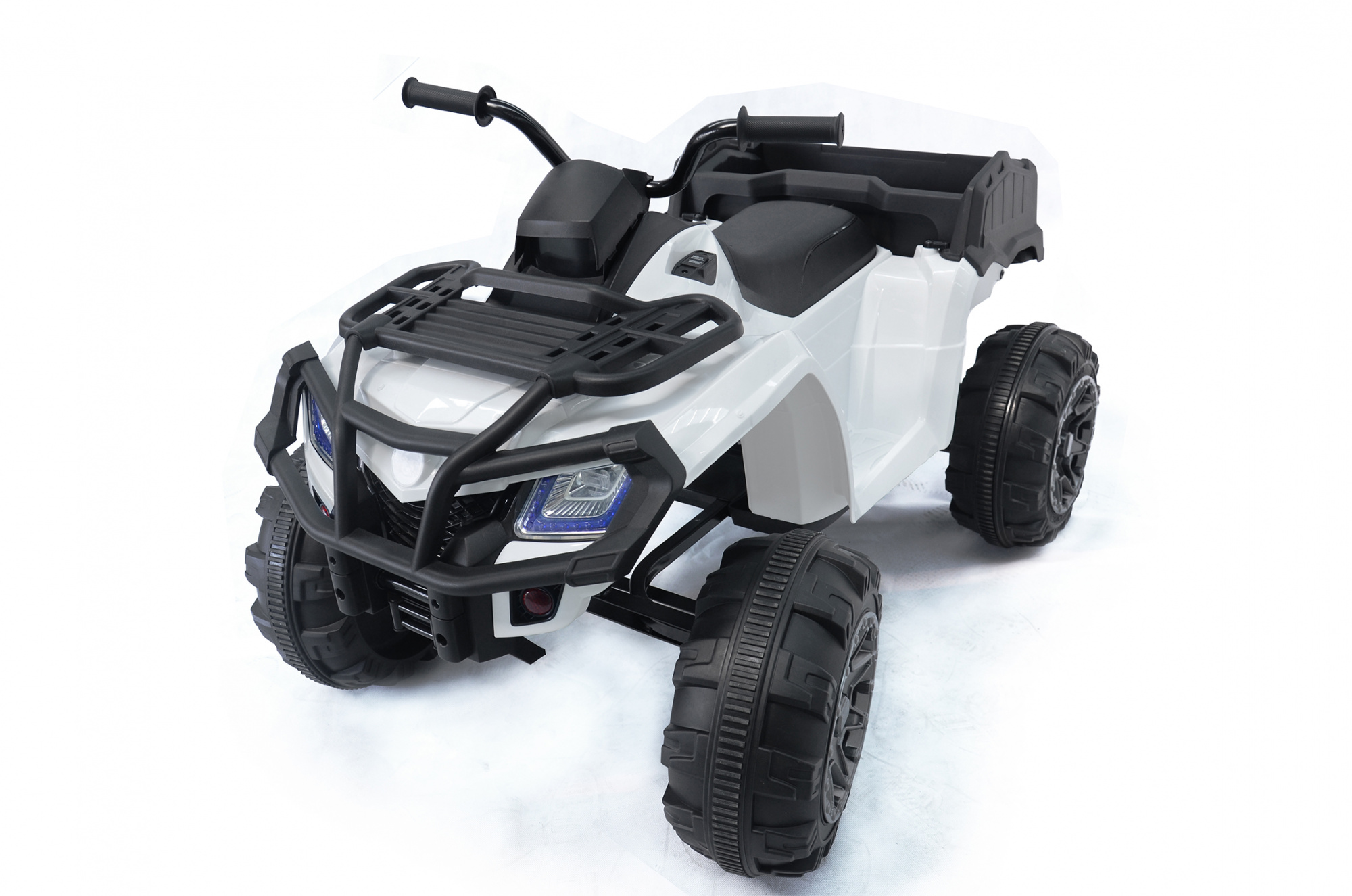 картинка Детский квадроцикл Grizzly Next White 4WD с пультом управления 2.4G - BDM0909 