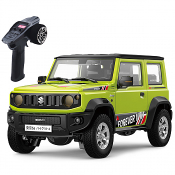 картинка Радиоуправляемый внедрожник Suzuki Jimny PRO (свет, выхлоп, Li-Po 5C) - HG4-53-PRO-GREEN 