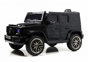 картинка Детский электромобиль Mercedes-AMG G63 (G333GG ПТГ) черный глянец 